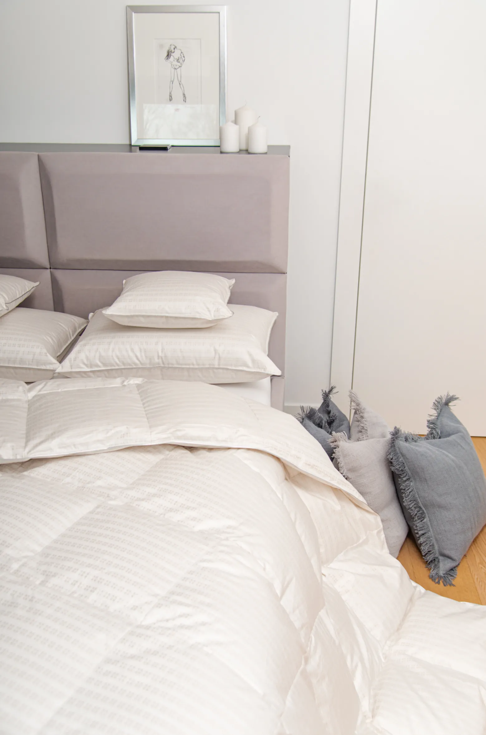 Kołdra 180x200 całoroczna naturalna puchowa SILVER PRESTIGE
