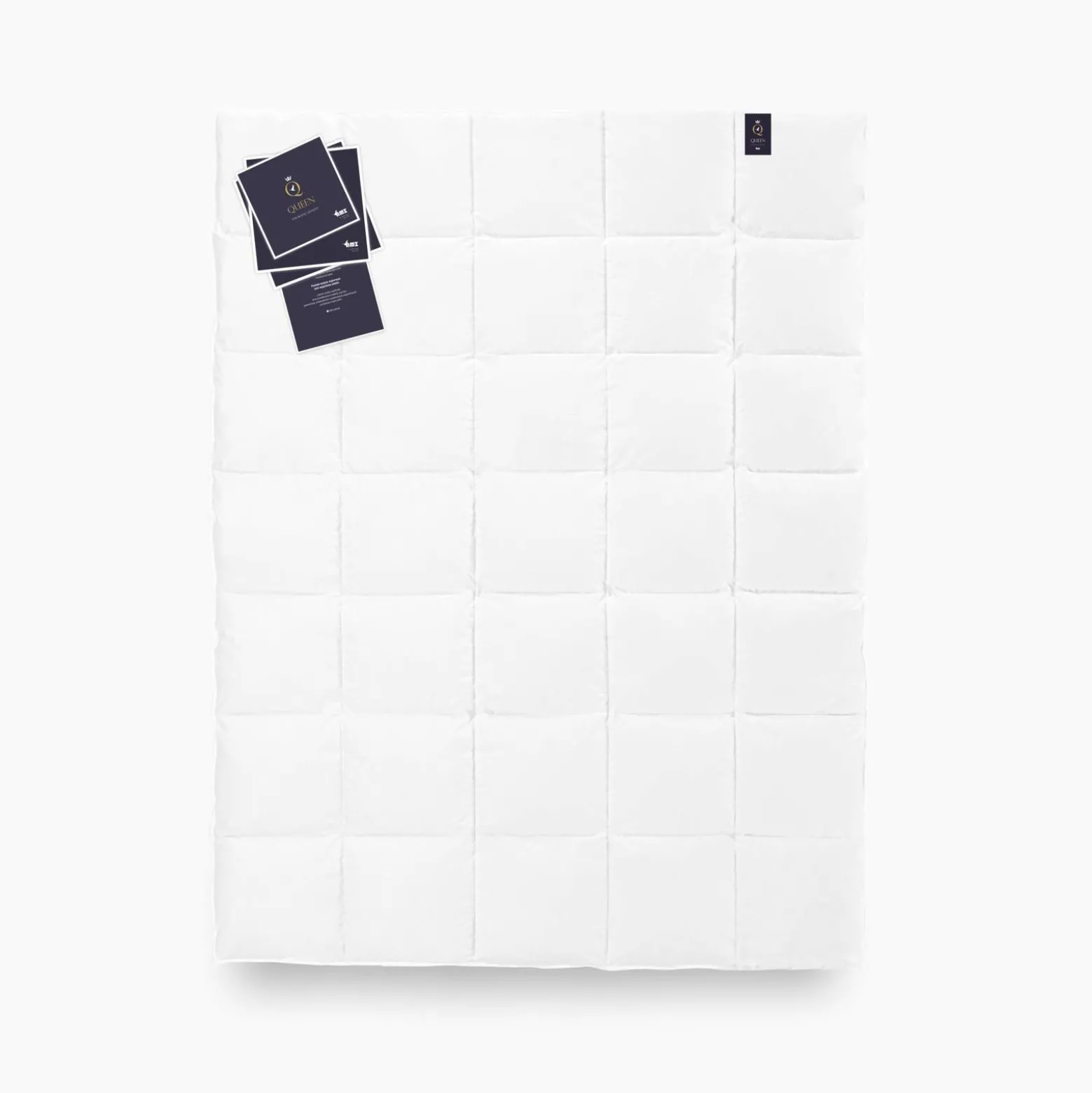 Kołdra 200x200 całoroczna naturalna puchowa QUEEN