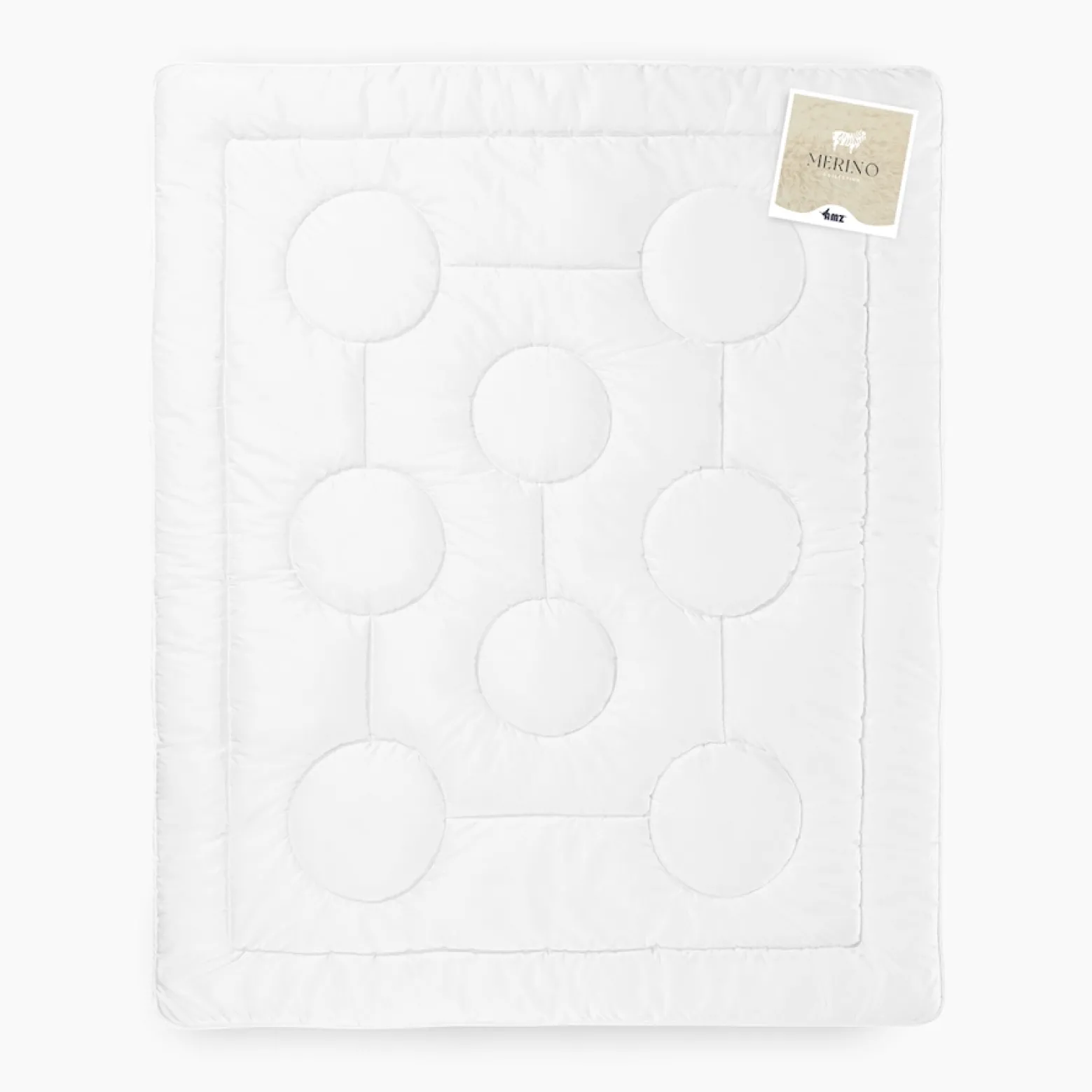 Kołdra 220x240 całoroczna naturalna wełniana MERINO