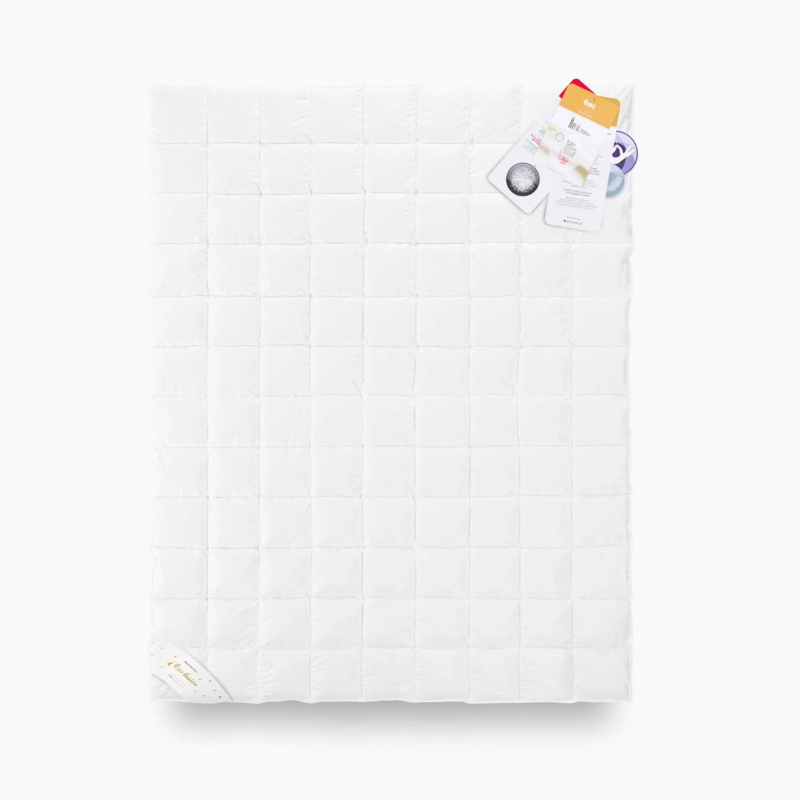 Kołdra 200x200 letnia naturalna puchowa ROYAL