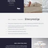 Kołdra 200x220 letnia naturalna puchowa SILVER PRESTIGE