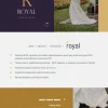 Kołdra 135x200 zimowa ciepła naturalna puchowa ROYAL