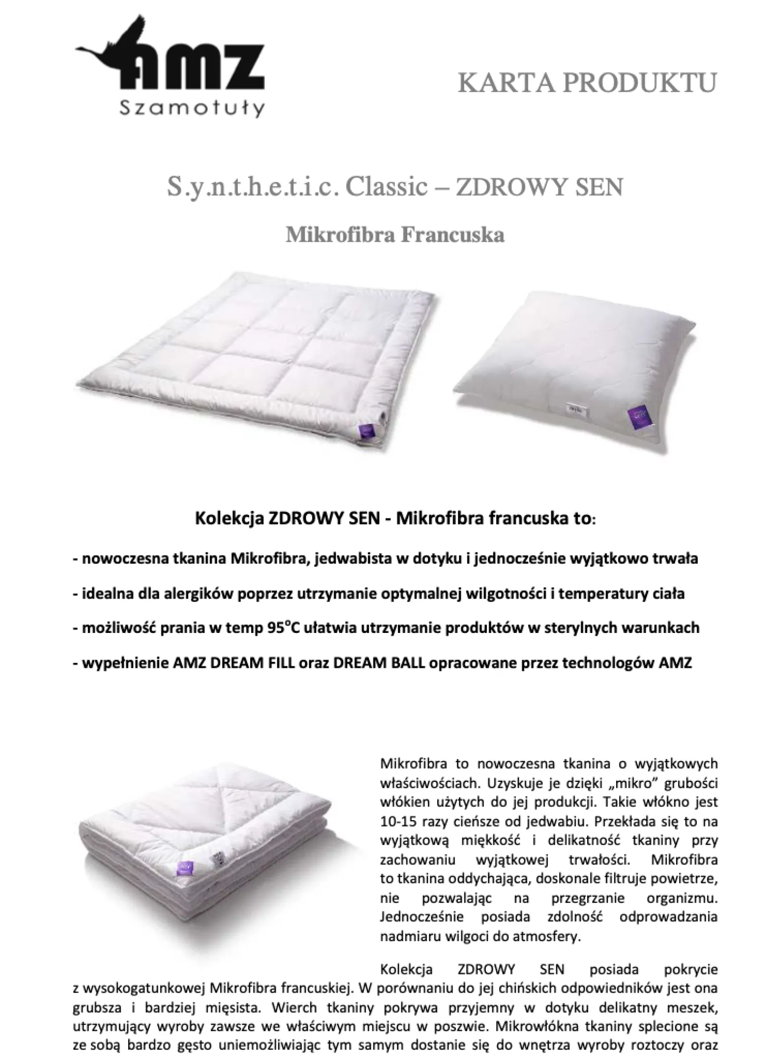 Kołdra zimowa ciepła antyalergiczna 135x200 mikrofibra