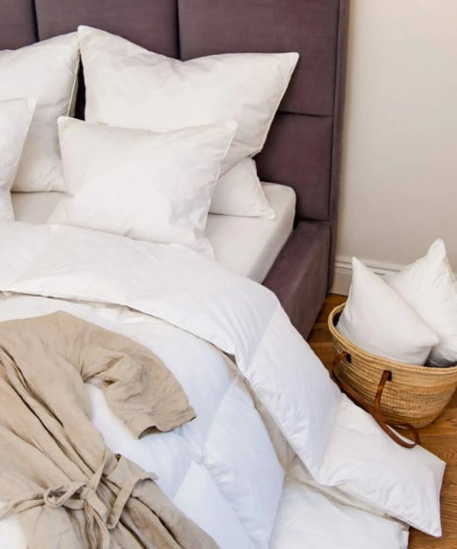 Kołdra z pierza 155x200 całoroczna naturalna 100%