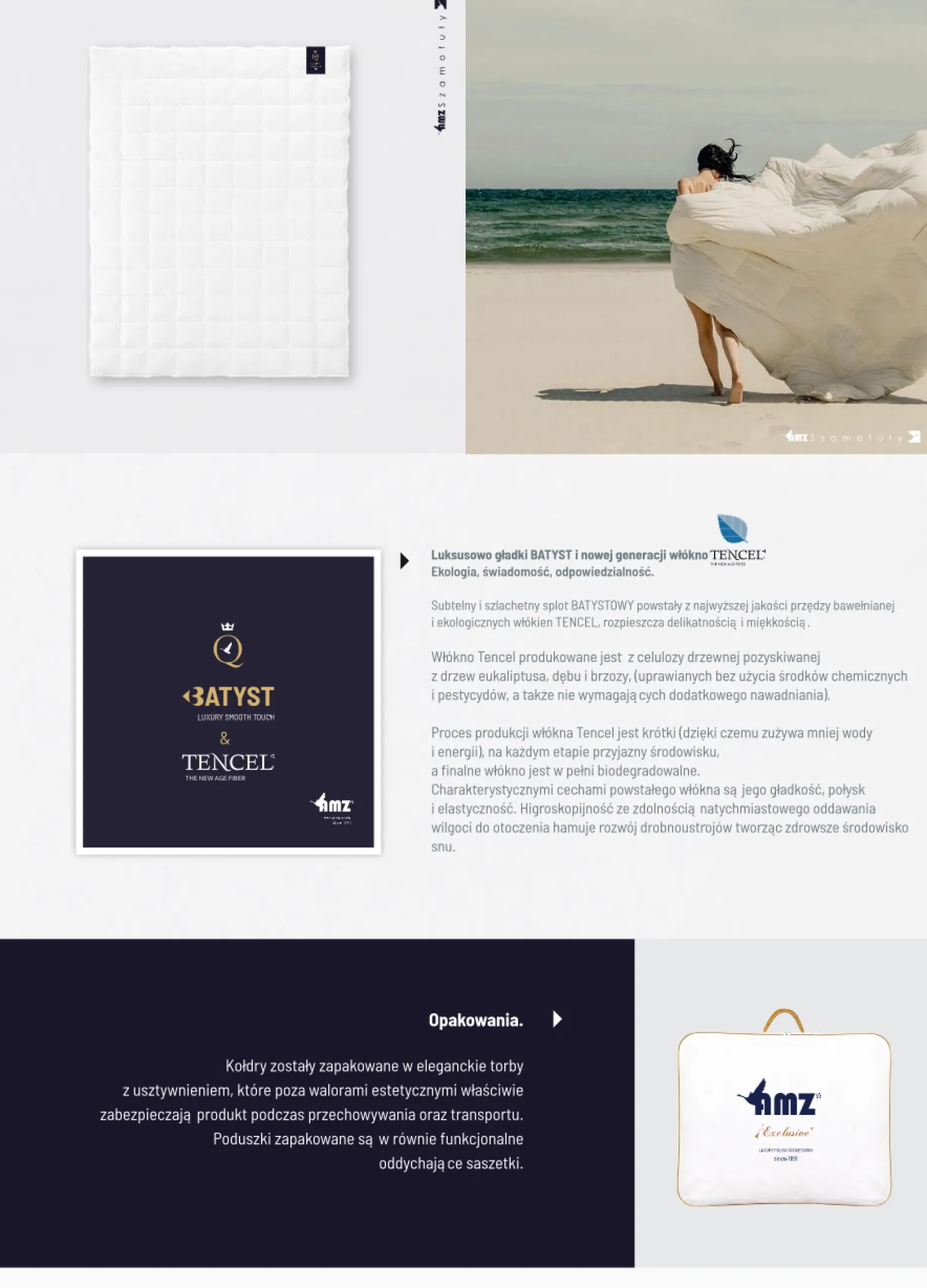 Poduszka 50x60 naturalna puchowa 100% QUEEN