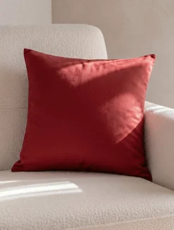 Poszewka na poduszkę jasiek 40x40 bawełniana czerwona